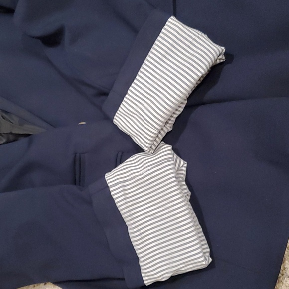 J. Crew blue blazer sz 14 - Picture 6 of 14